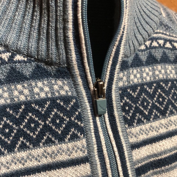 EUC EB Half-zip pull over sweater - Picture 12 of 12